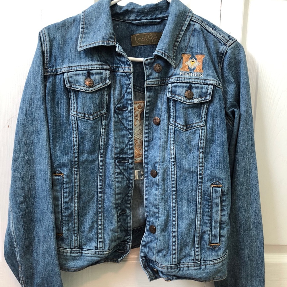CRUEL GIRL HARRIS DENIM JACKET